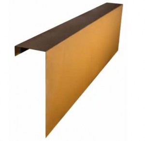 Corten 1000x450x150mm Overzetstuk  A. van Elk BV